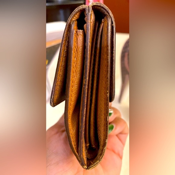 LOUIS VUITTON Monogram Portefeuille Elise Double-Sided Compact Wallet, FUC - Picture 5 of 9